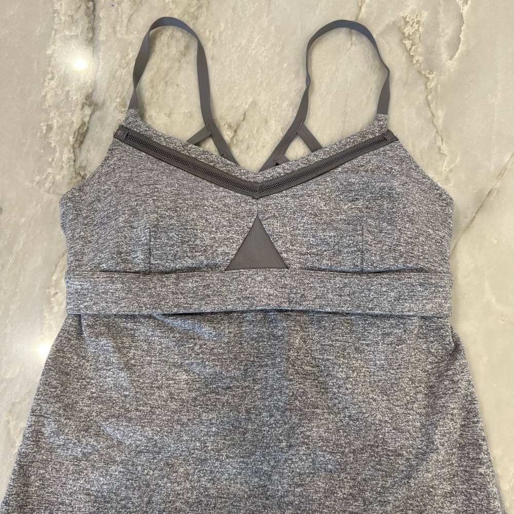 Like New Gray Lululemon Tank